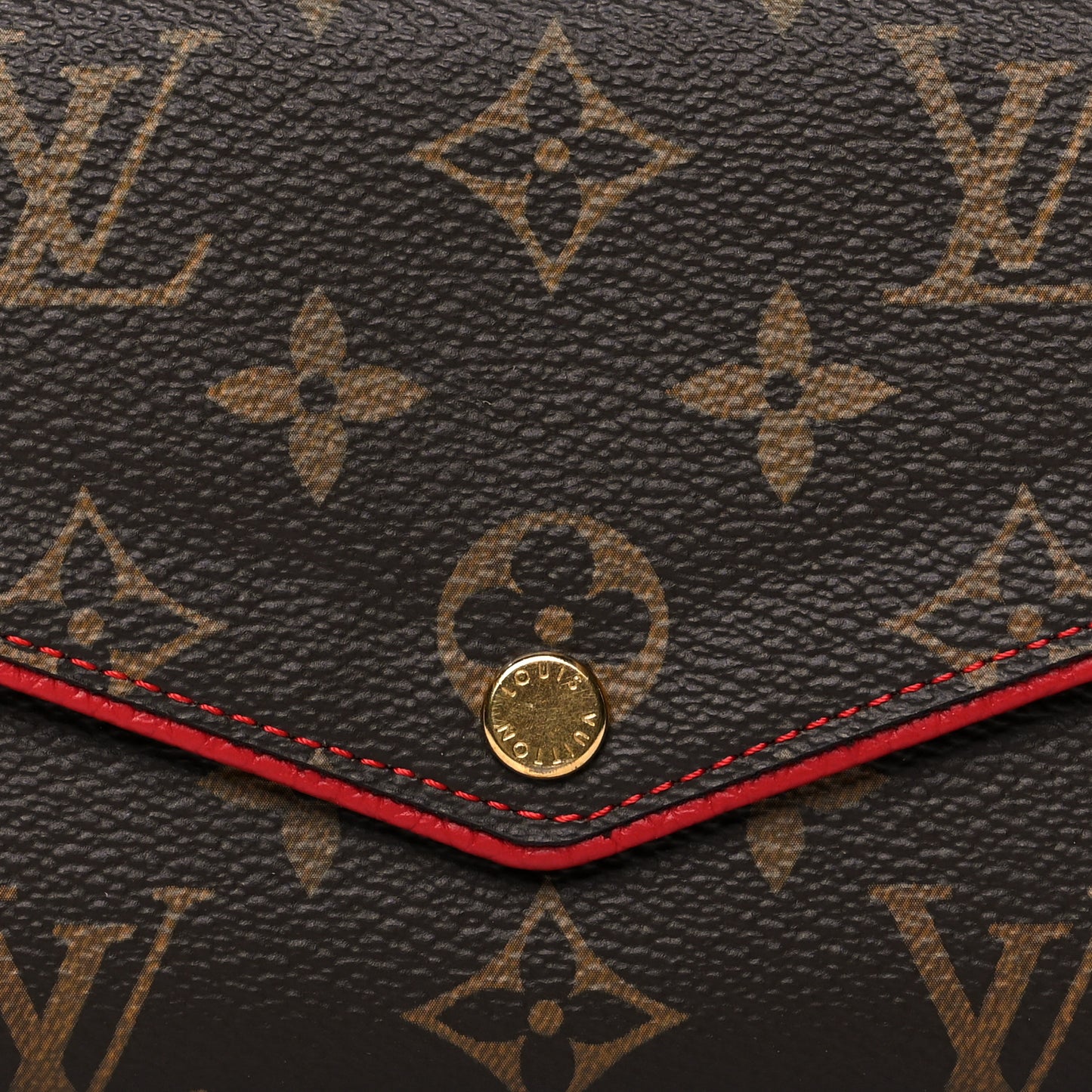 Monogram Sarah Retiro Wallet Cherry