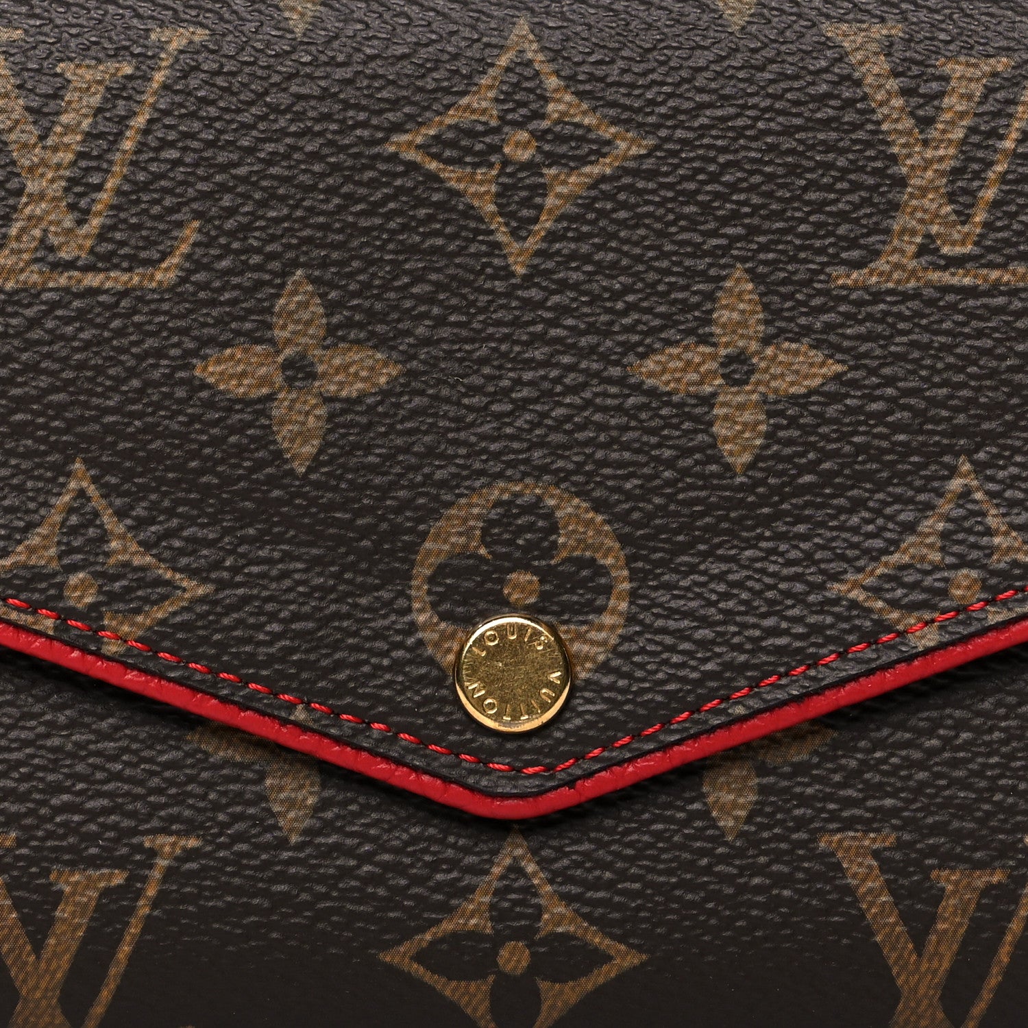 Louis Vuitton Monogram Sarah Retiro Wallet Cherry 9 of 9