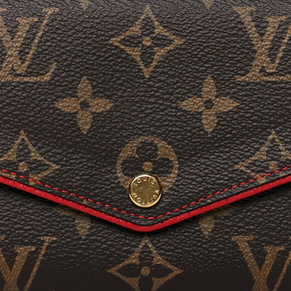 Louis Vuitton Monogram Sarah Retiro Wallet Cherry 9 of 9