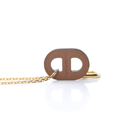 Hermes Swift O'Maillon Pendant Necklace Gold 4 of 6