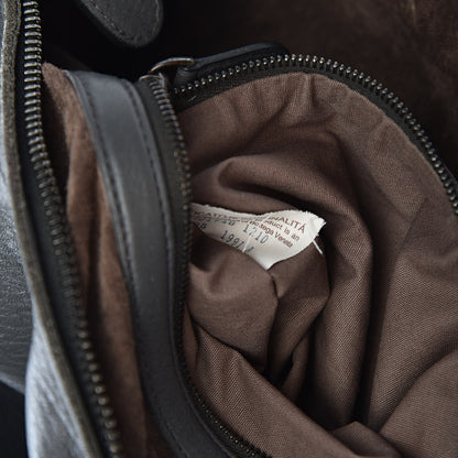 Bottega Veneta Cervo Braided Zip Hobo Ferro 7 of 15