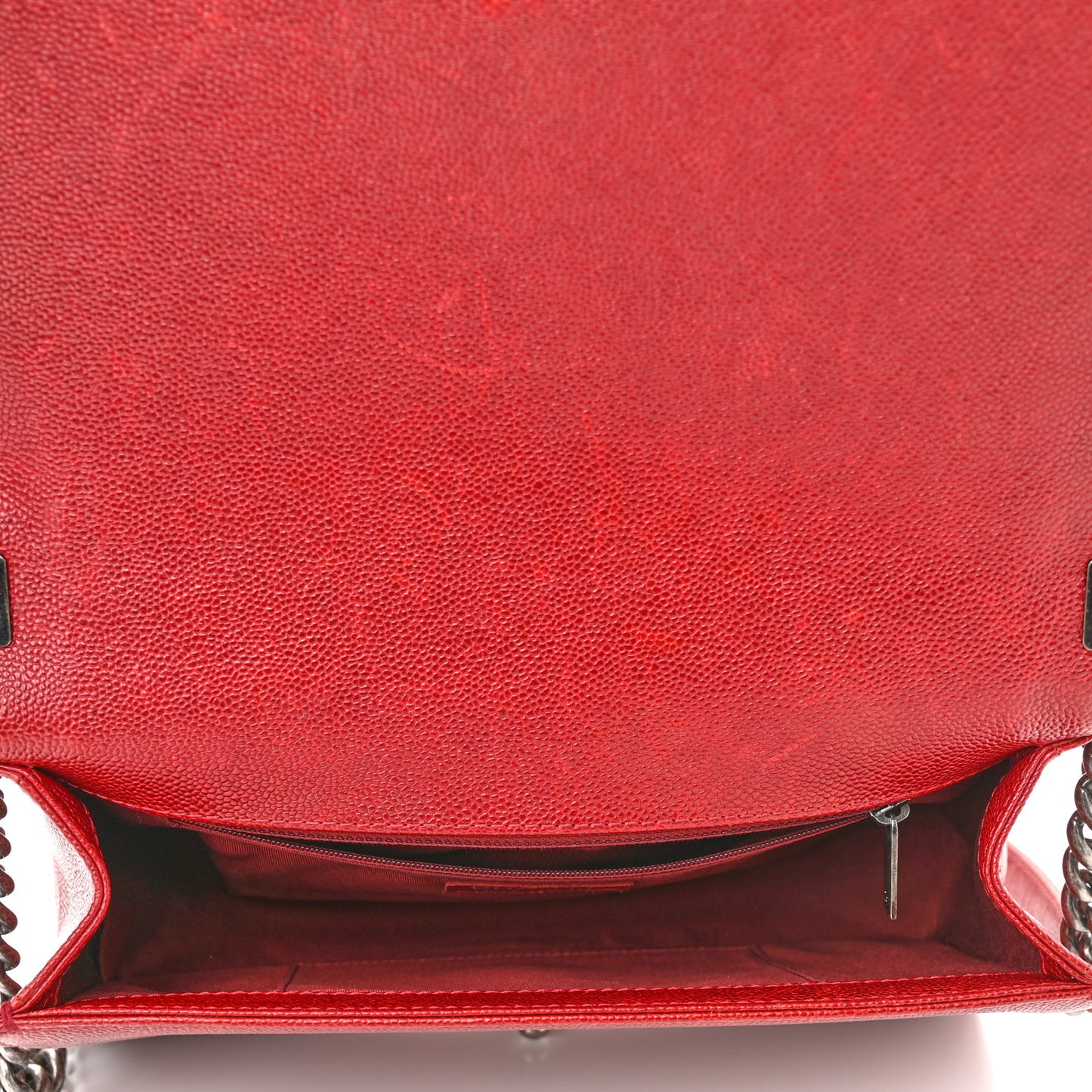 Caviar Quilted New Medium Boy Flap Dark Red