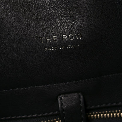The Row Polished Saddle Calfskin Soft Margaux Belt 15 Black 6 of 9