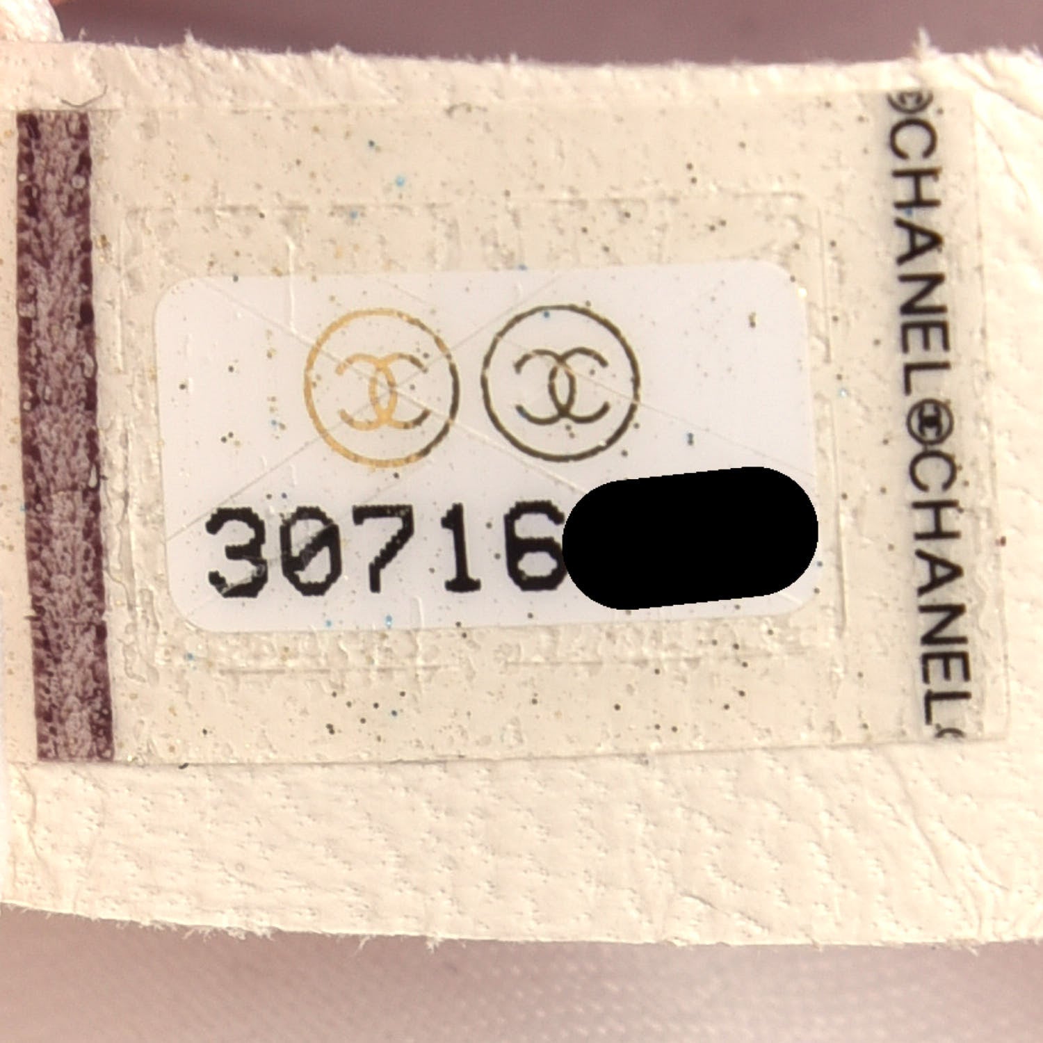 Chanel Sequin Mini Rectangular Flap White 7 of 11
