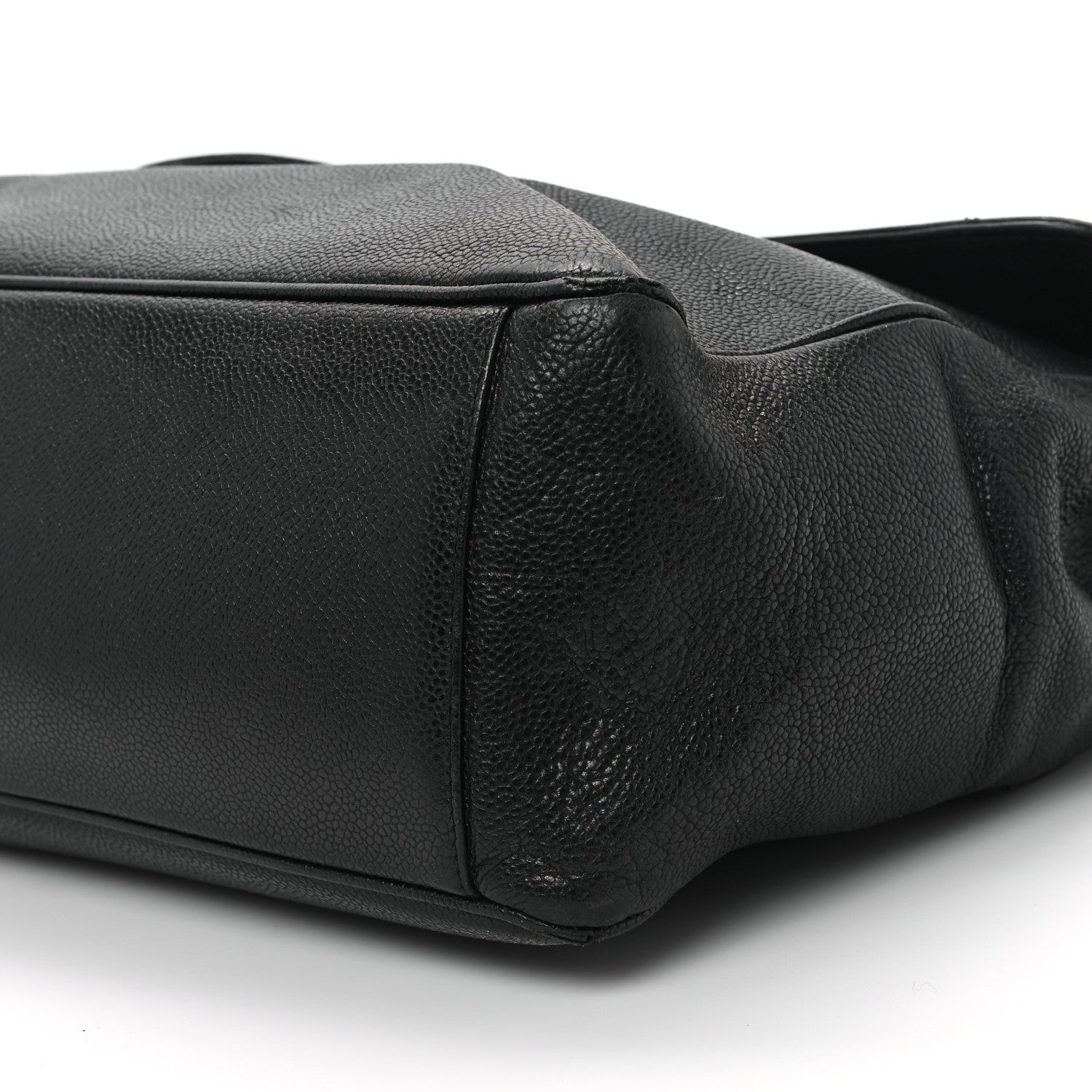 Chanel Caviar Flap XL Shoulder Bag Black 10 of 13