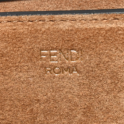 Fendi Vitello King Luxor Fendi Touch Shoulder Bag Black 6 of 11