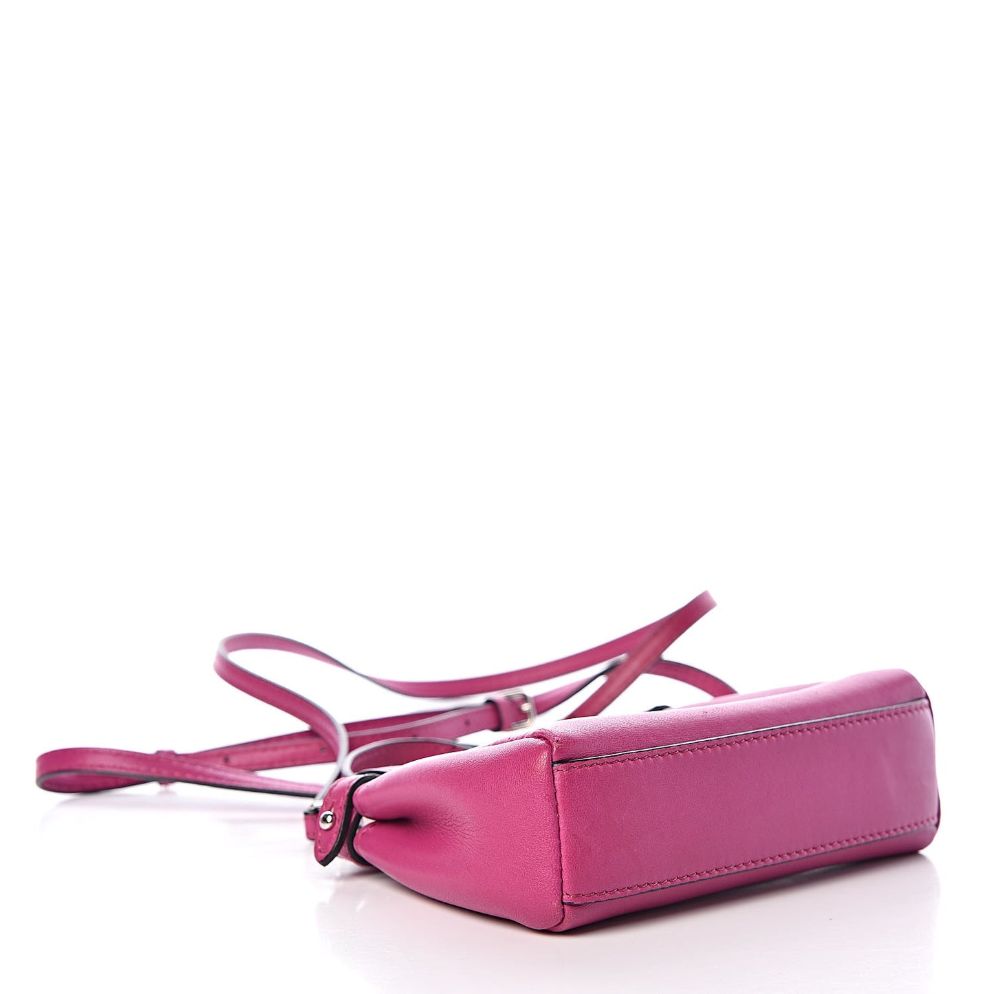 Nappa Micro Peekaboo Iconic Satchel Magenta