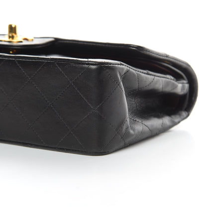 Chanel Lambskin Quilted Small Double Flap Black 11 of 15