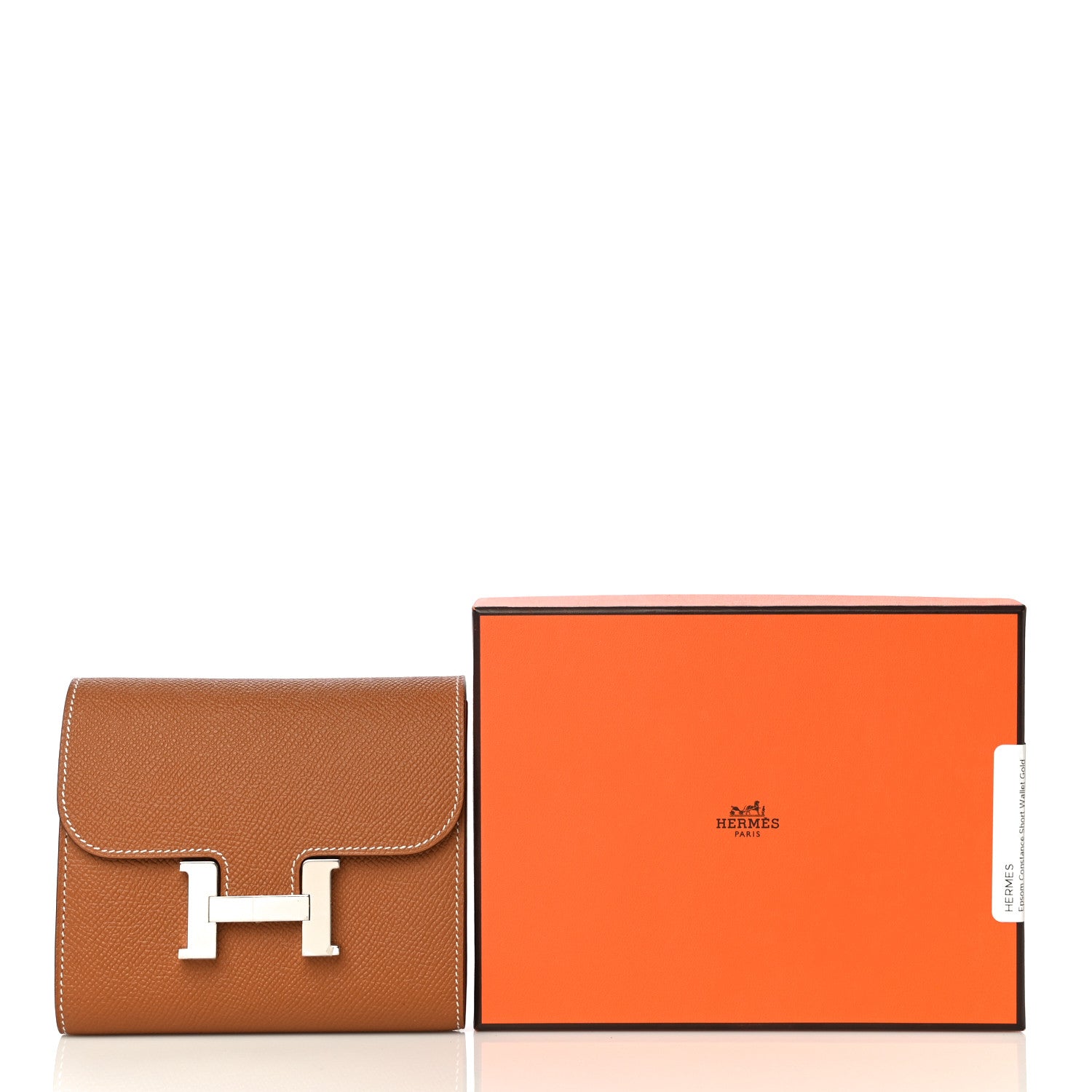 Hermes Epsom Constance Short Wallet Gold 13 of 13