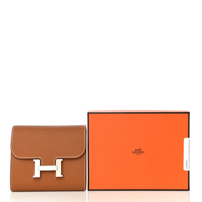 Hermes Epsom Constance Short Wallet Gold 13 of 13