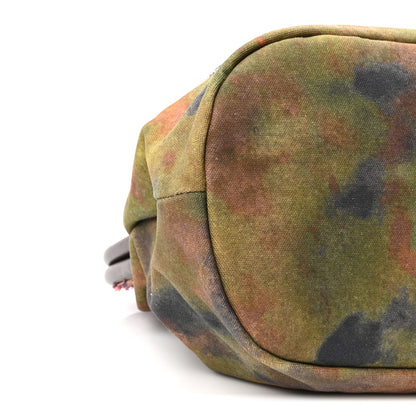 Chanel Washed Toile Graffiti On The Pavements Bowler Khaki Multicolor 9 of 10