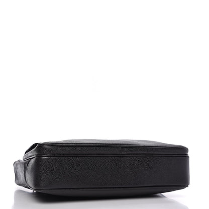 Chanel Caviar Flap Shoulder Bag Black 4 of 11