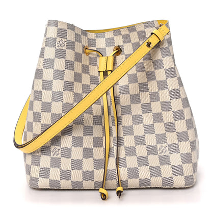 Louis Vuitton Damier Azur Neonoe MM Pineapple 1 of 9
