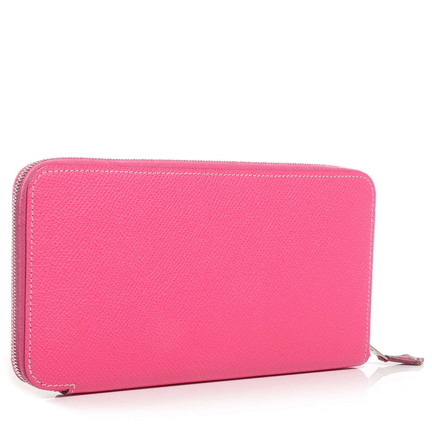 Hermes Epsom Silk'In Compact Wallet Rose Tyrien 3 of 8