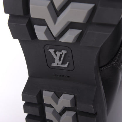 Louis Vuitton Calfskin Oberkampf Ankle Boots 8.5 Black 7 of 9