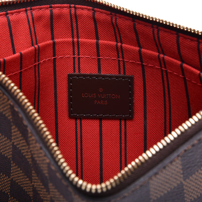 Louis Vuitton Damier Ebene Neverfull MM GM Pochette 6 of 8