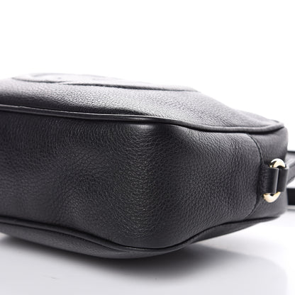 Gucci Pebbled Calfskin Small Soho Disco Bag Black 9 of 10