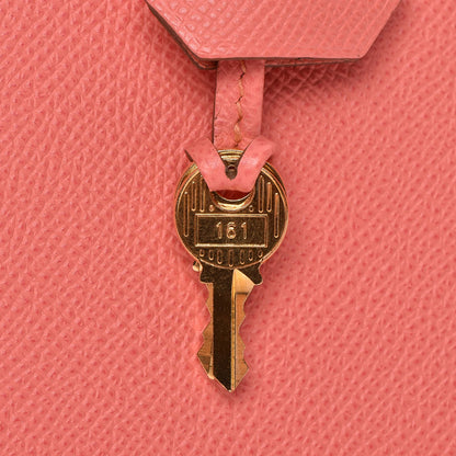 Hermes Epsom Kelly Sellier 32 Flamingo 11 of 32
