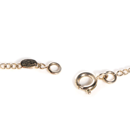 Chanel Enamel CC Necklace Beige 4 of 6