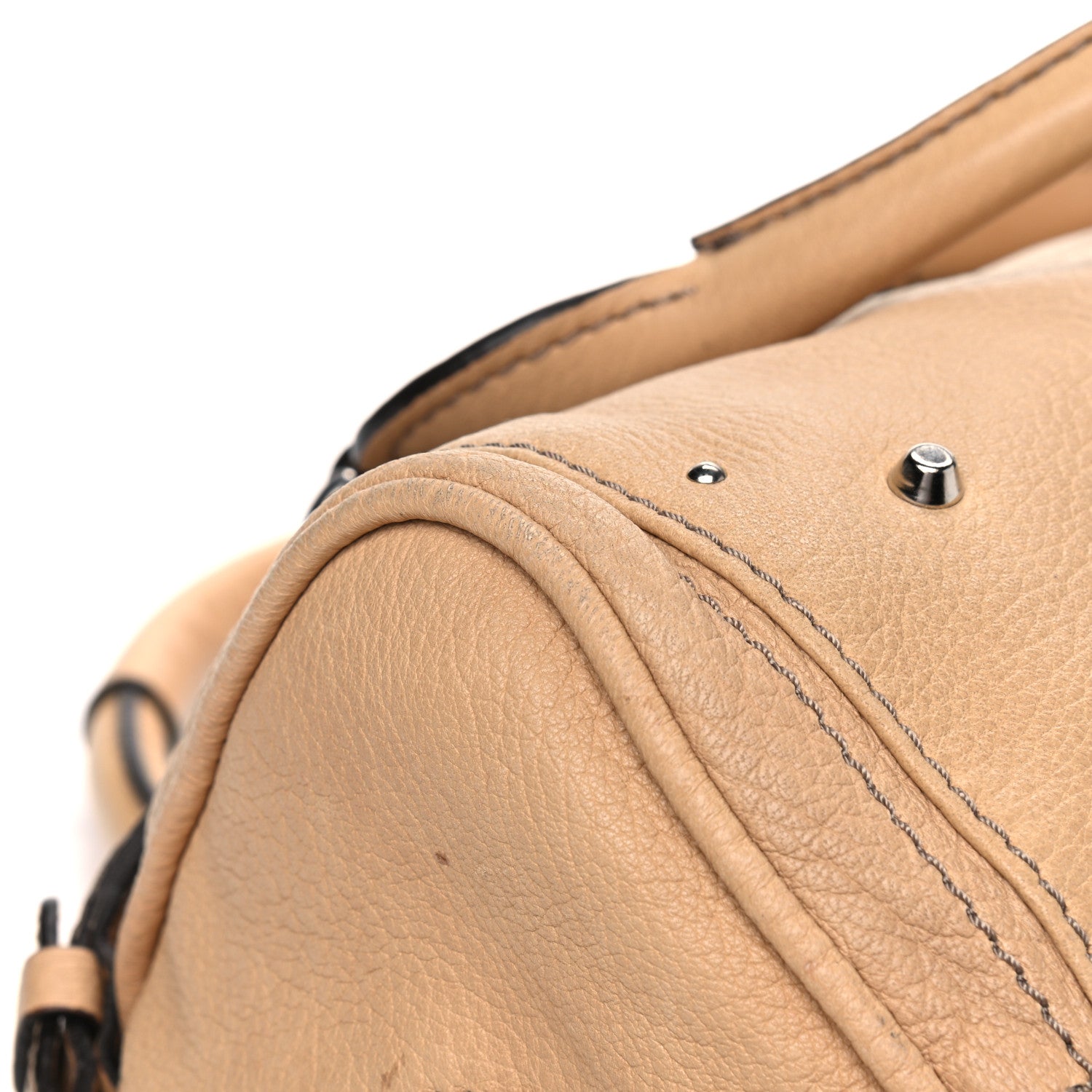 Chloe Calfskin Medium Paddington Satchel Beige 8 of 11