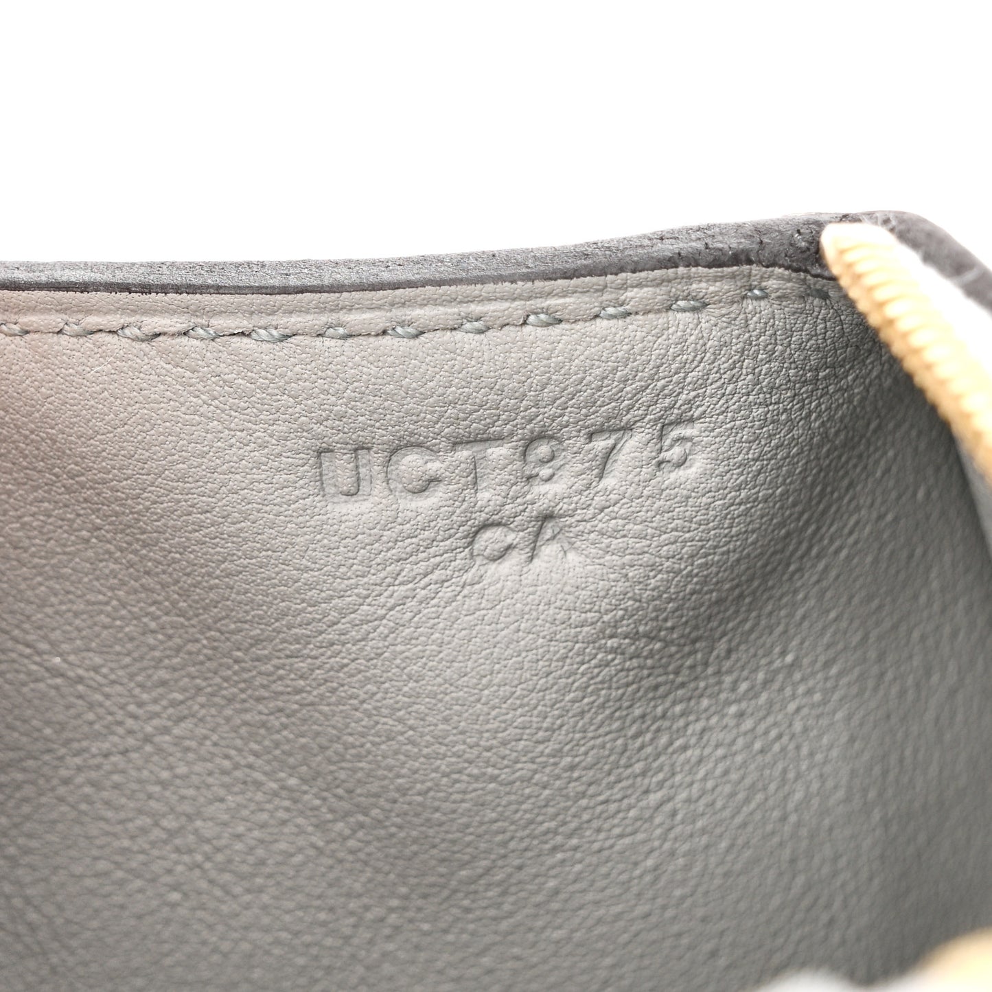 Taurillon Clemence Mini Lindy 20 Bleu Pale