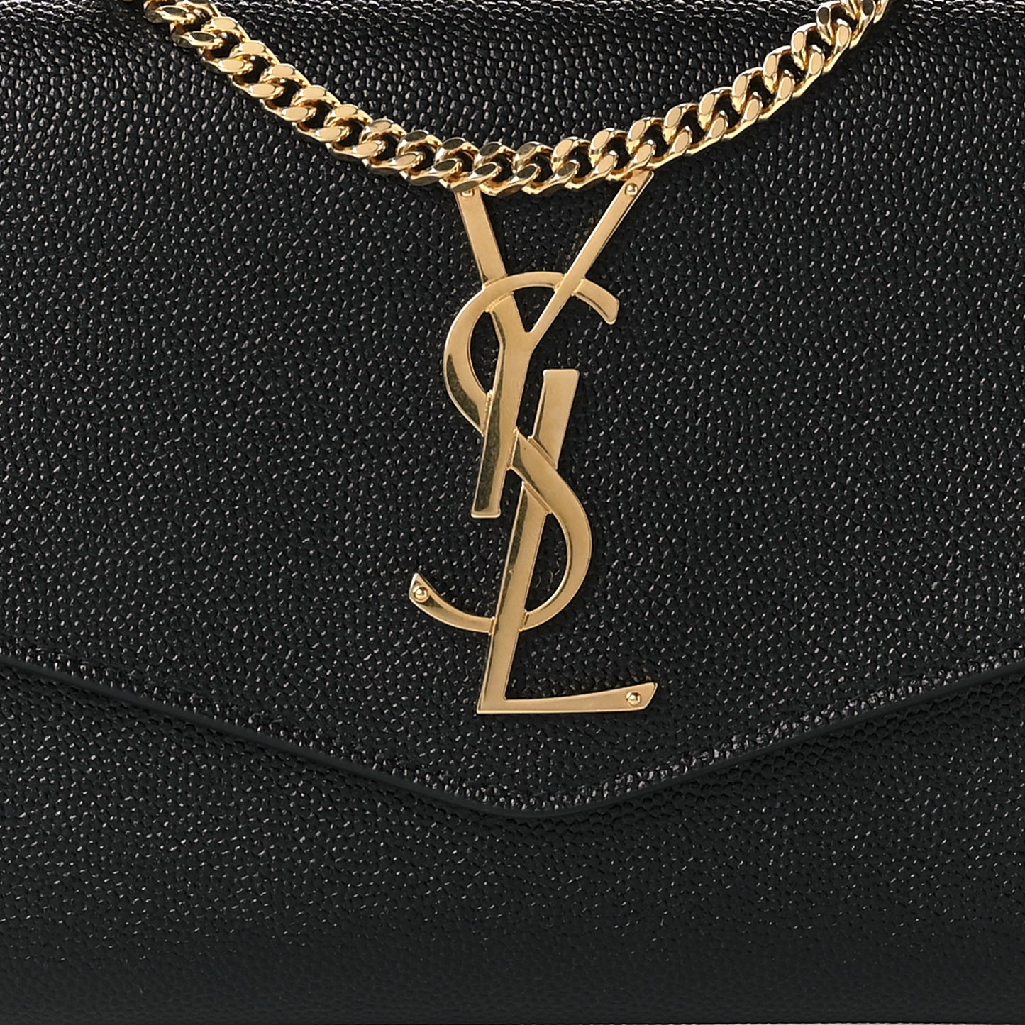 Grain De Poudre Uptown Chain Wallet Black