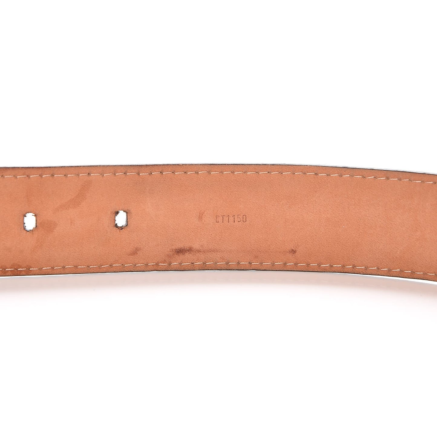 Damier Ebene 30mm Ellipse Belt 90 36