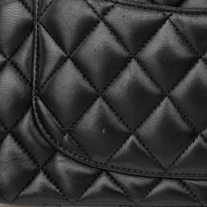Chanel Lambskin Quilted Small Double Flap Black 14 of 14