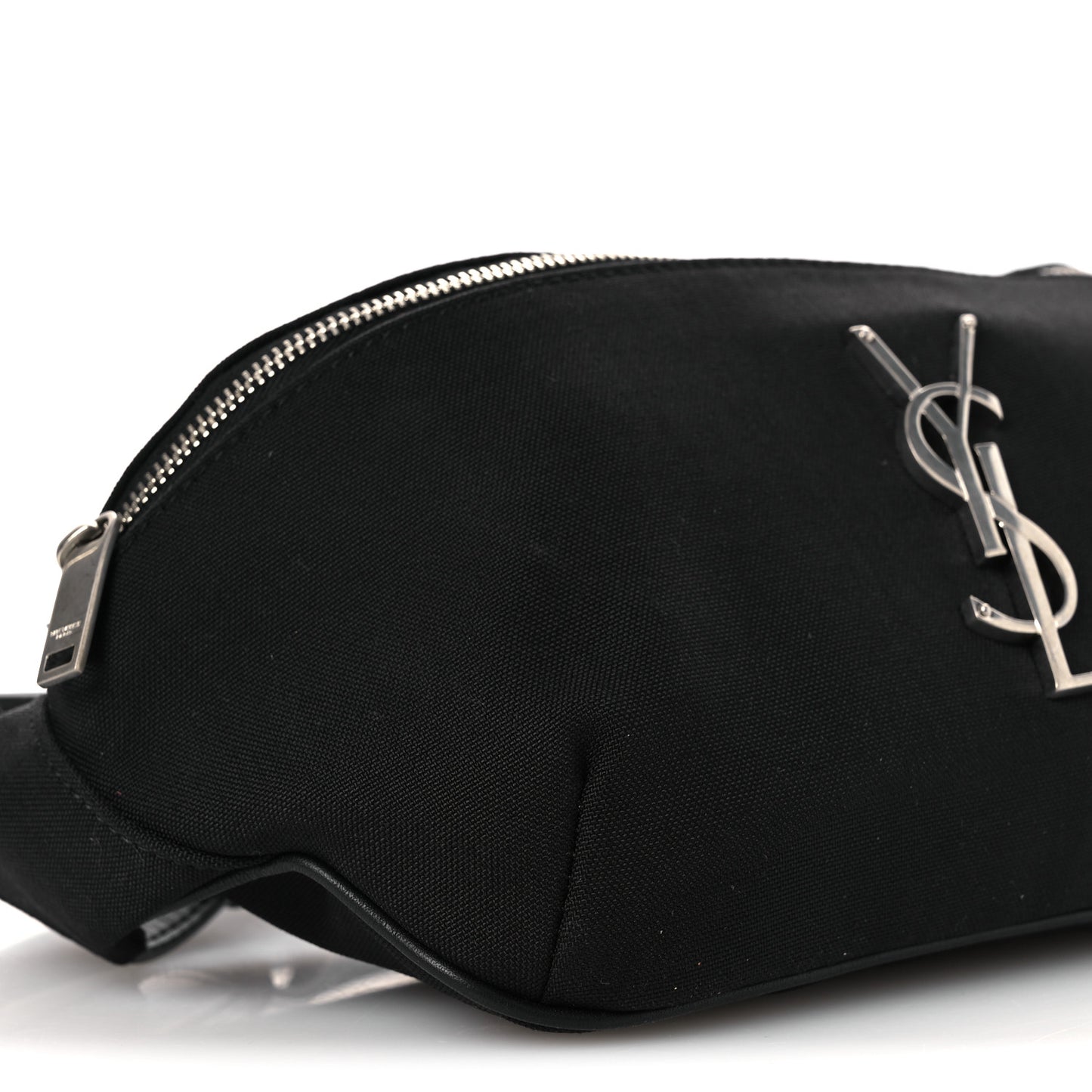 Canvas Monogram Belt Bag Black
