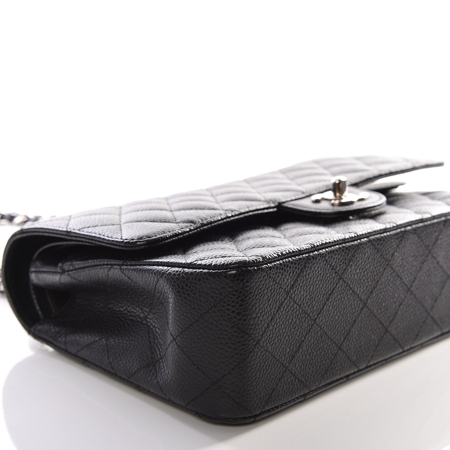 Chanel Caviar Quilted Medium Double Flap Black 5 of 12