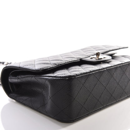 Chanel Caviar Quilted Medium Double Flap Black 5 of 12