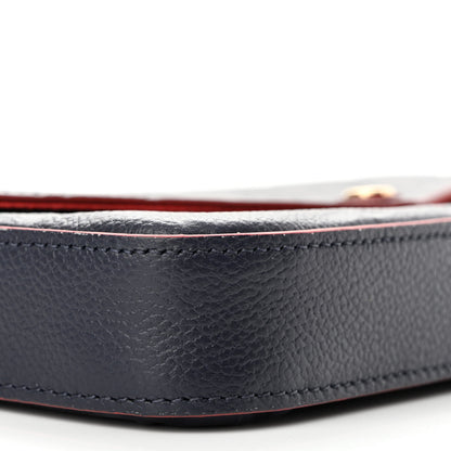 Louis Vuitton Empreinte Pochette Felicie Chain Wallet Marine Rouge 10 of 13