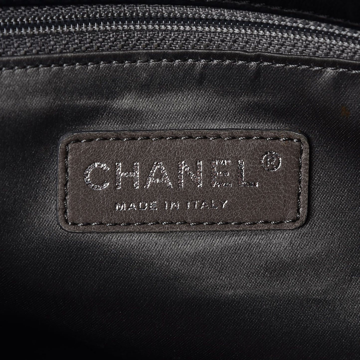 Patent Calfskin Patchwork Brooklyn Tote Black