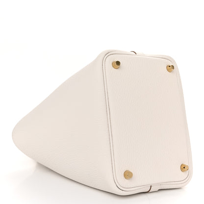 Hermes Taurillon Clemence Picotin Lock 18 PM Gris Pale 4 of 11