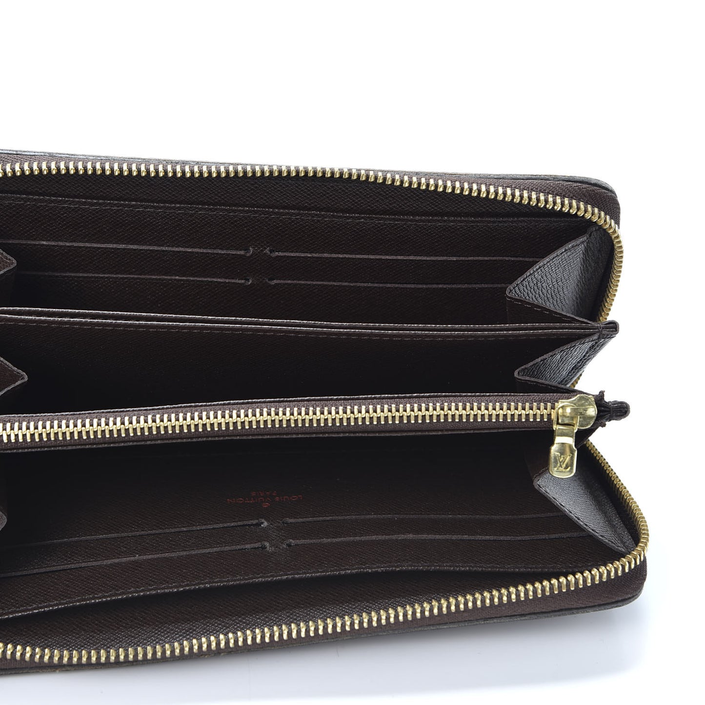 Damier Ebene Zippy Wallet