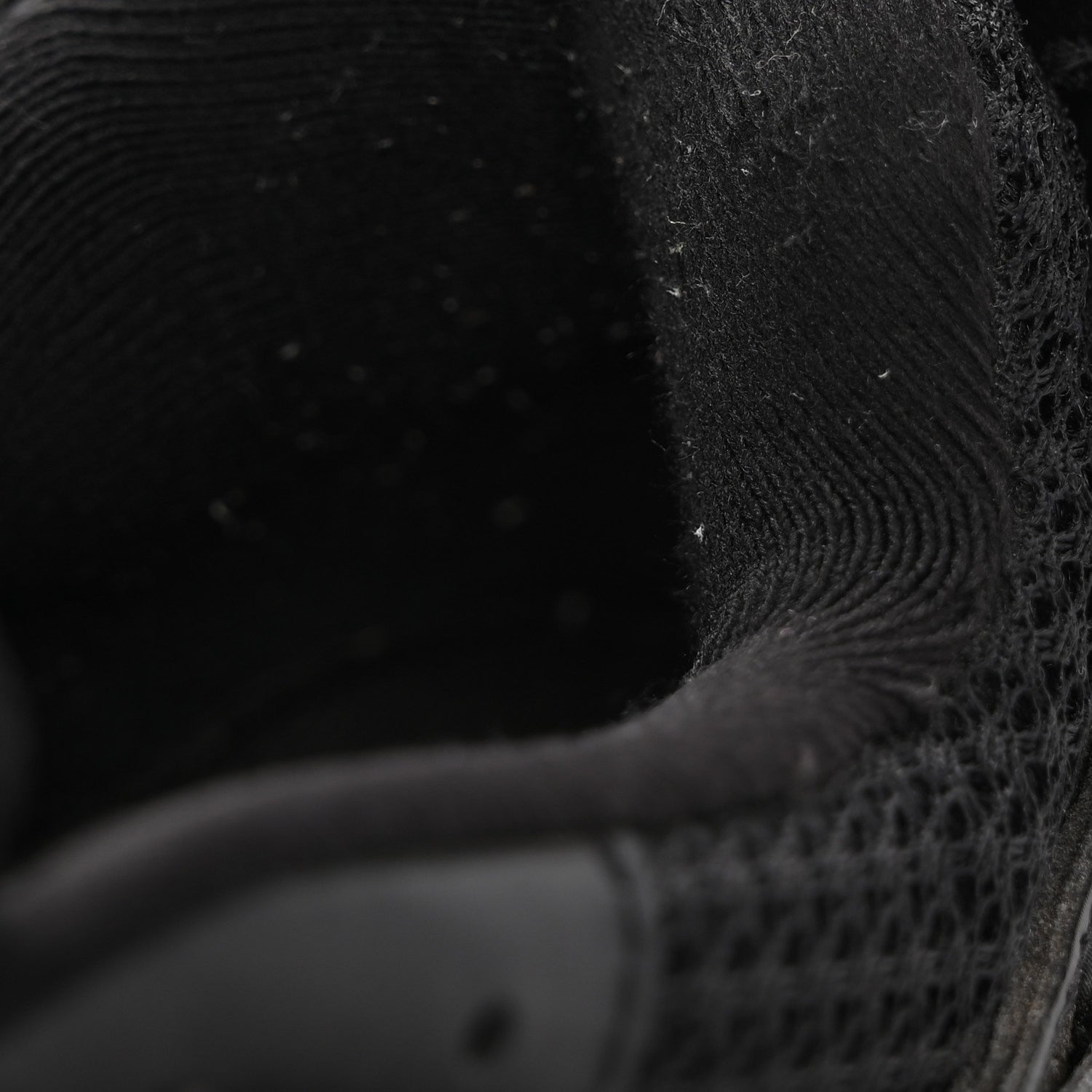 Balenciaga Rubber Mesh Fabric Womens Track Sneakers 36 Black 10 of 10