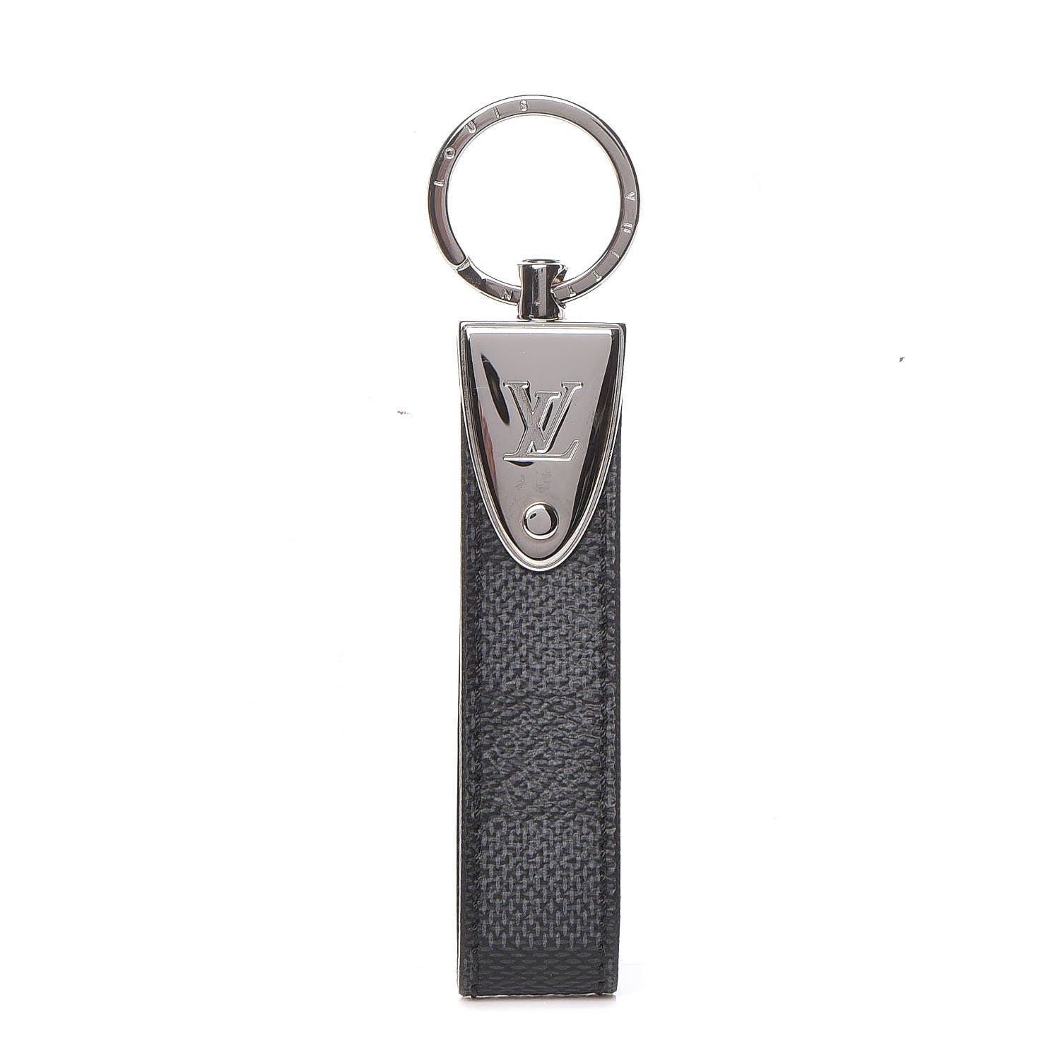 Louis Vuitton Damier Graphite Dragonne LV Key Holder 1 of 4