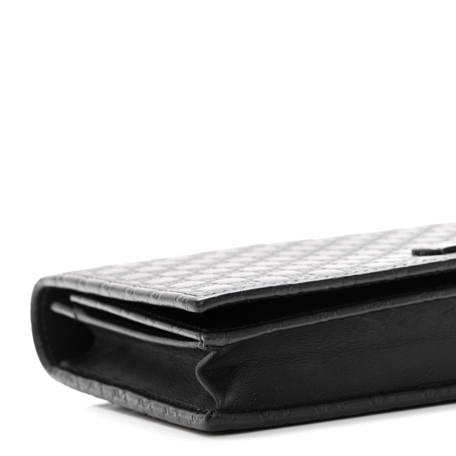 Gucci Microguccissima Crossbody Wallet Black 8 of 9