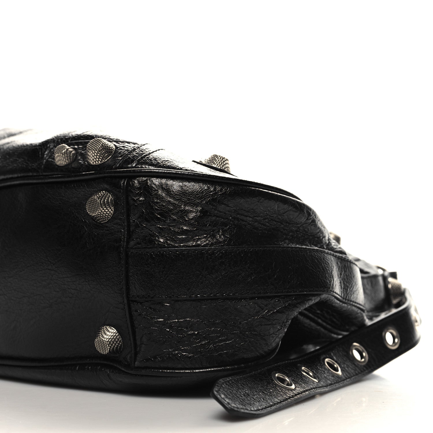 Balenciaga Agneau Arena Medium Le Cagole Shoulder Bag Black 12 of 13