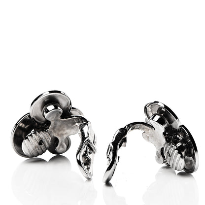 Bulgari 18K White Gold Cicladi Clip-On Earrings 3 of 5