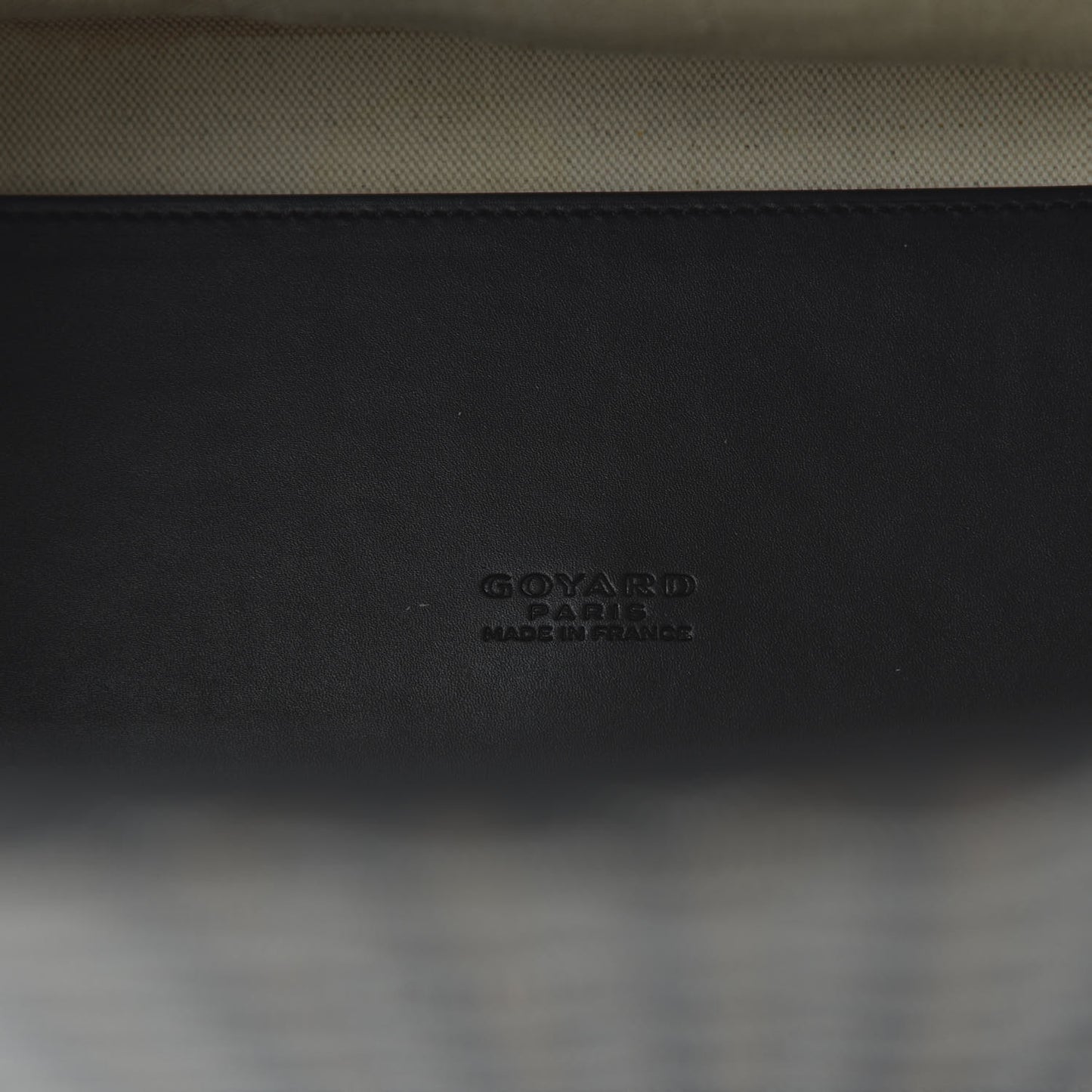 Goyardine Marquises Tote Black