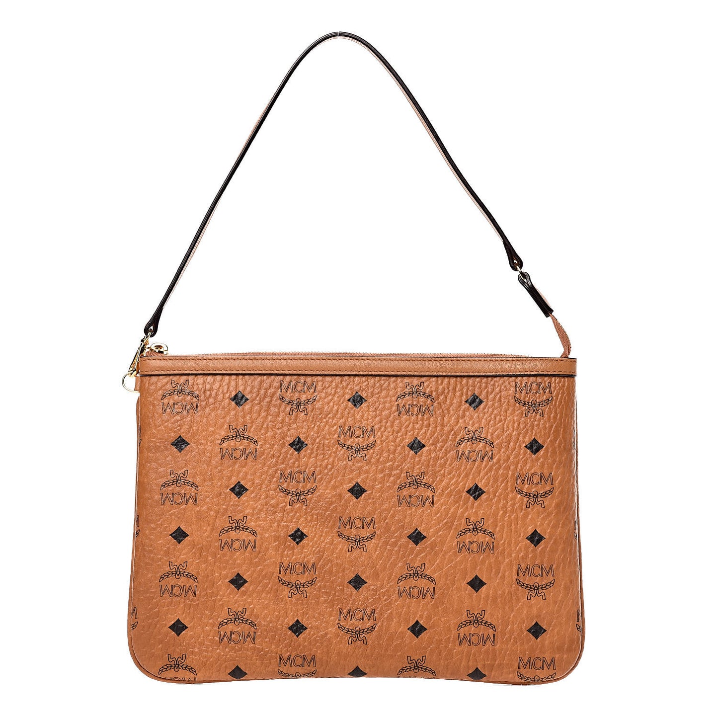 Visetos Liz Shopper Tote Pouch Cognac