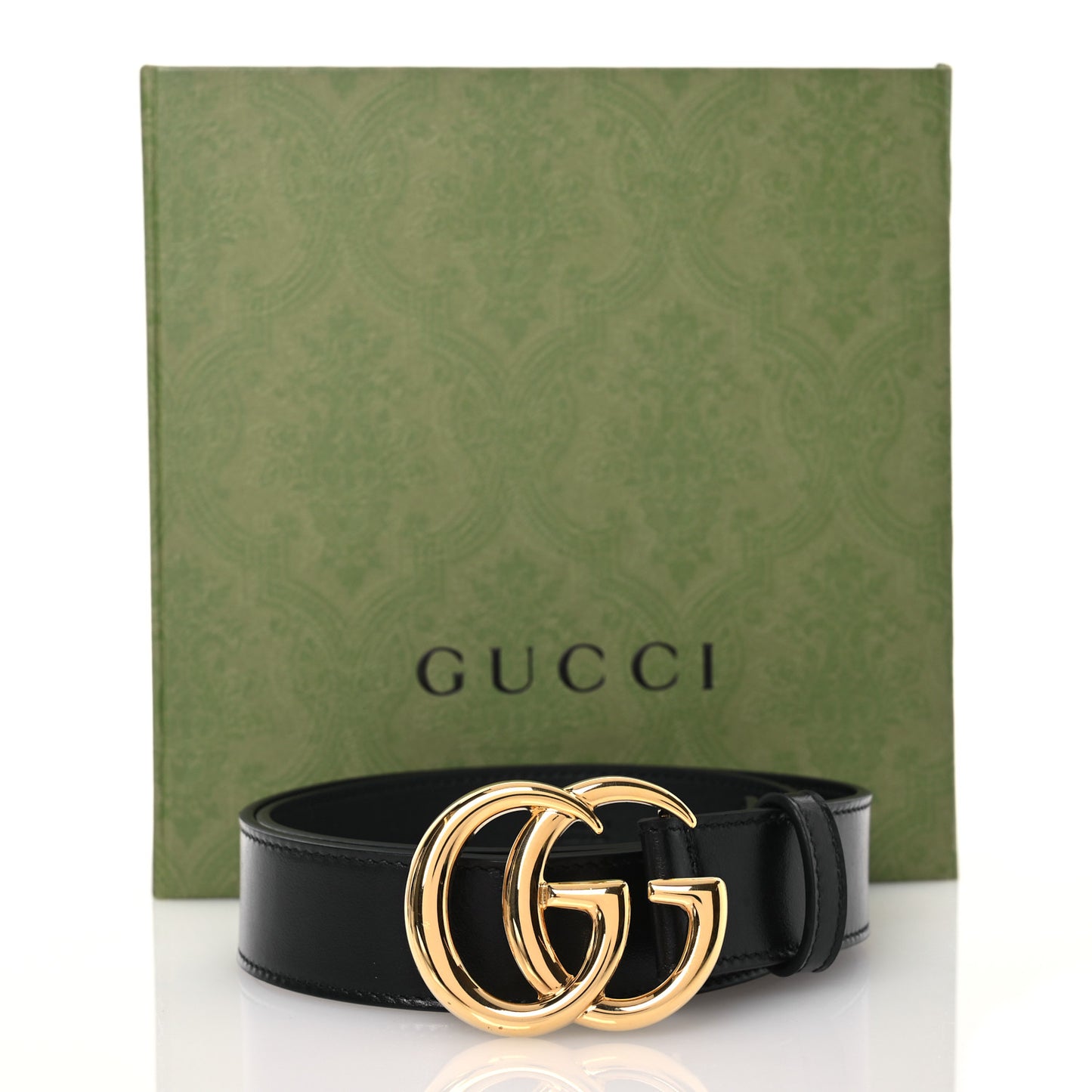 Calfskin Double G 30mm Belt 75 30 Black