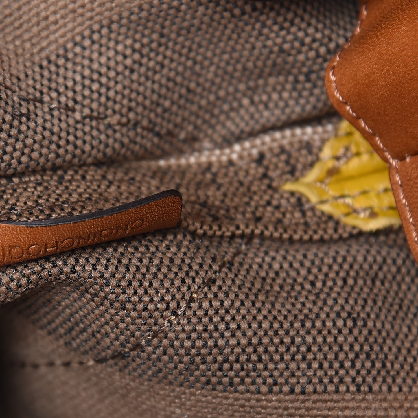 Canvas Mega Check Calfskin Chevron Medium Hobo Multicolor