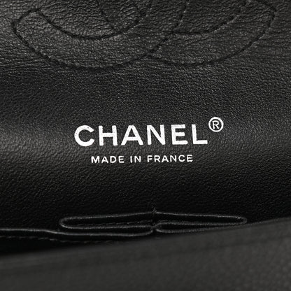 Chanel Caviar Quilted Medium Double Flap Black 8 of 9