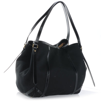 Burberry Canvas Canterbury Tote Small Black 3 of 7