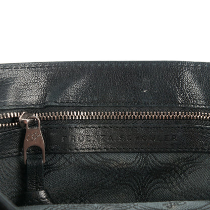 Proenza Schouler Lambskin PS1 Pochette Clutch Black 6 of 8