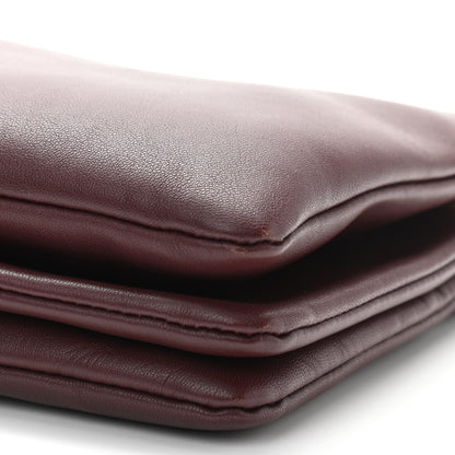 Celine Smooth Lambskin Small Trio Crossbody Bag Burgundy 12 of 14