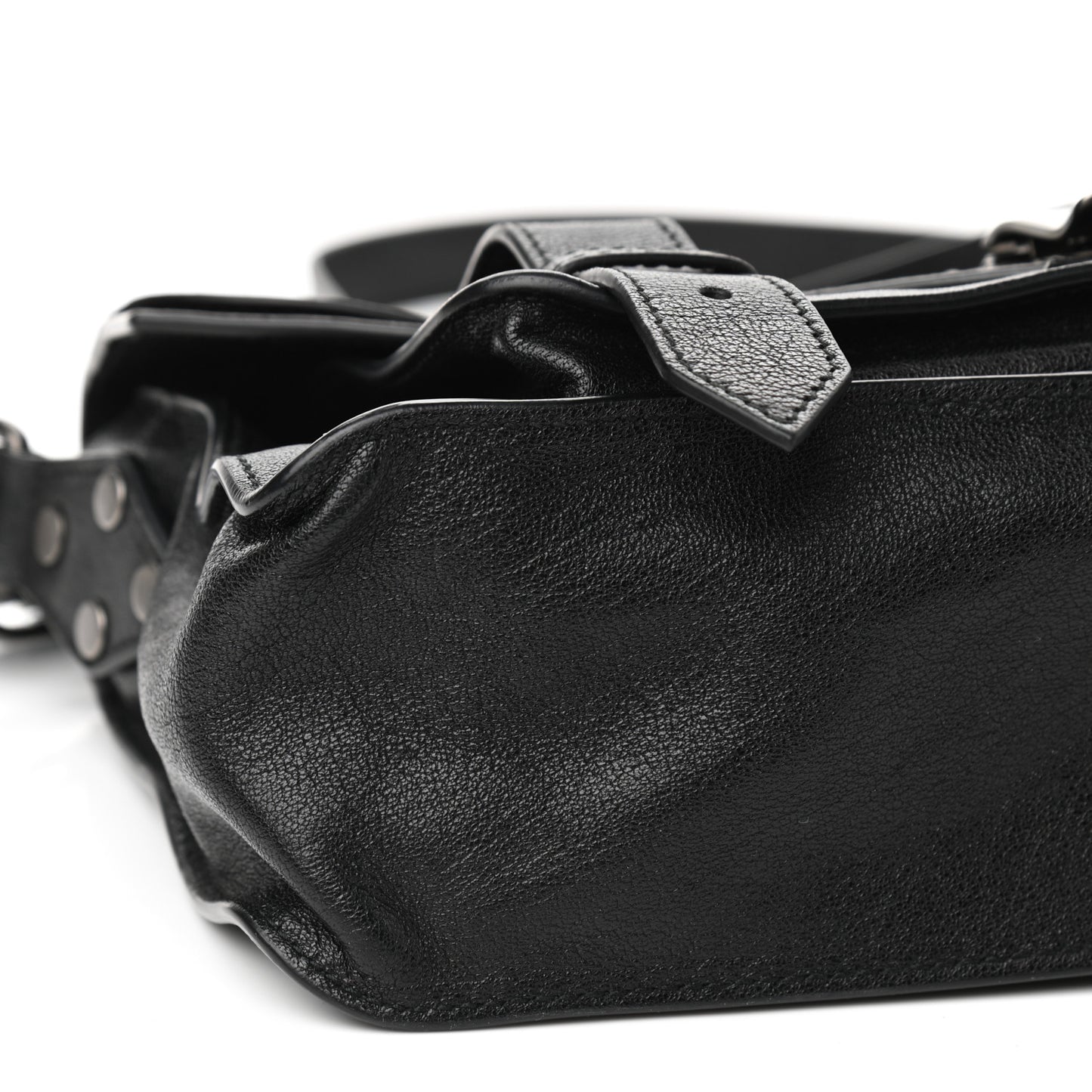 Lambskin Tiny PS1 Satchel Black