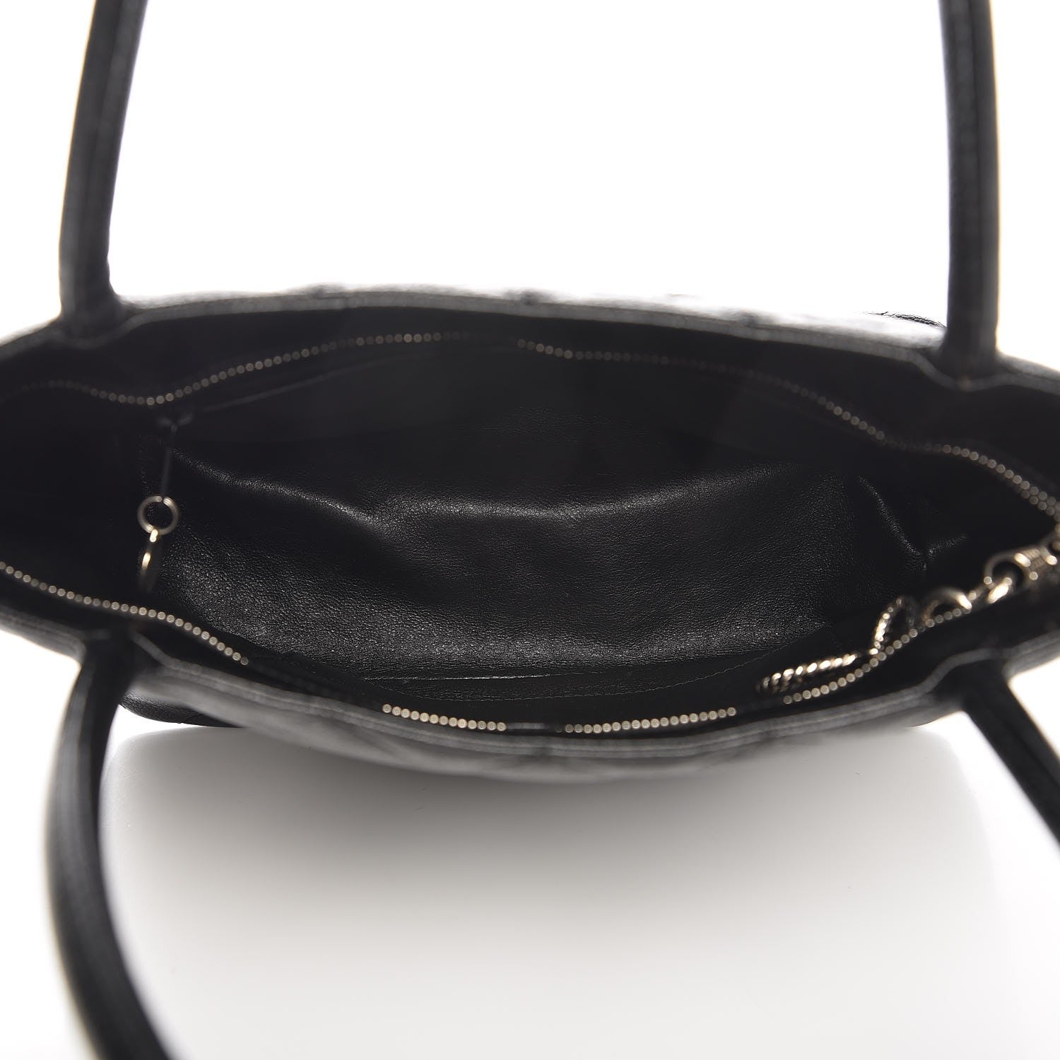 Chanel Caviar Quilted Medallion Tote Black 9 of 17